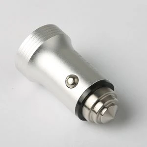 Sølv metal biloplader