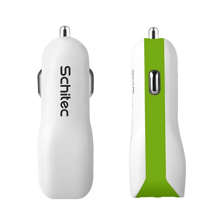 2-porte USB-porte Bilopladeradapter