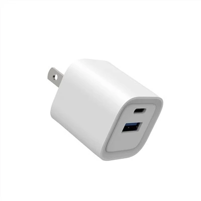 5V 2.1A dobbeltport usb rejseoplader